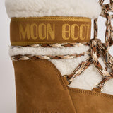 Stivale donna da neve cammello e bianco 1409580 MA03WHISKYOFFWHITE MOON BOOT 