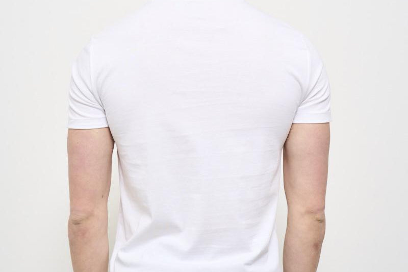 T-shirt girocollo uomo bianca 710680785 003 RALPH LAUREN 