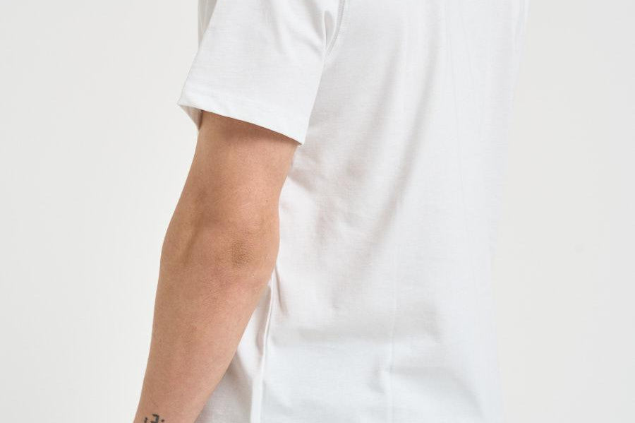T-shirt uomo girocollo bianca MTS0502 WH11 BARBOUR 
