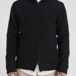 Felpa Sakoji uomo nera M24300021 BLACKMEL SAMSØE SAMSØE 