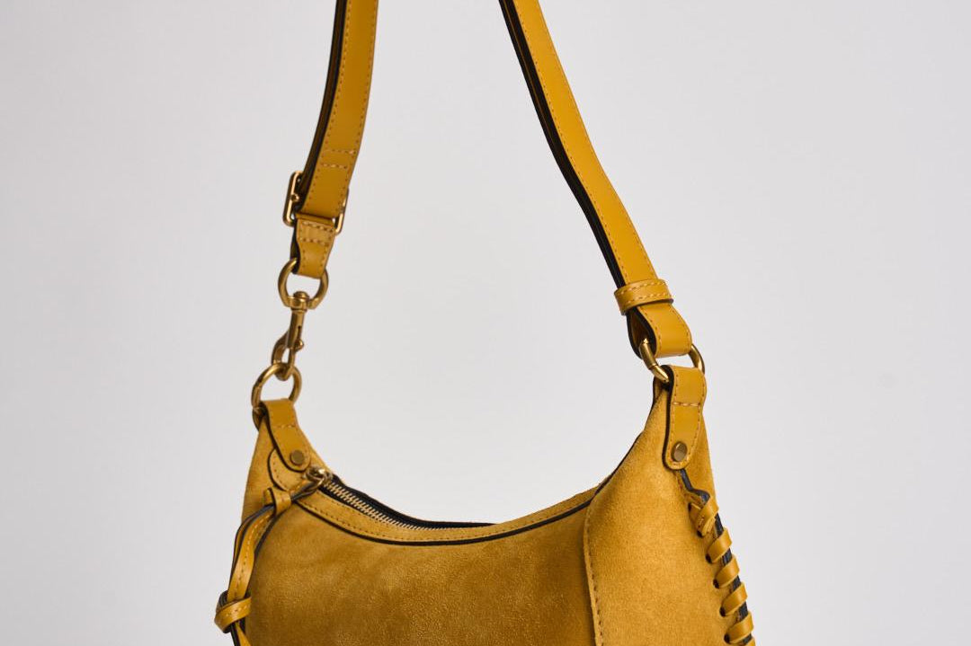Borsa donna oskan moon gialla PP0003FB B3C07M11SN ISABEL MARANT 