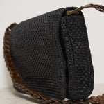 Borsa donna Milano a tracolla nera MILANO BLACK IBELIV 