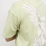 T-shirt uomo girocollo verde MLM41066 37 REPRESENT 