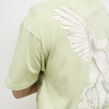 T-shirt uomo girocollo verde MLM41066 37 REPRESENT 