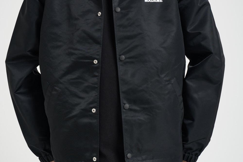 Giacca uomo in nylon nero JT183 PA014BL DROLE DE MONSIEUR 