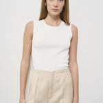 Top donna girocollo bianco D510926 ROMA25002 P.a.r.o.s.h. 