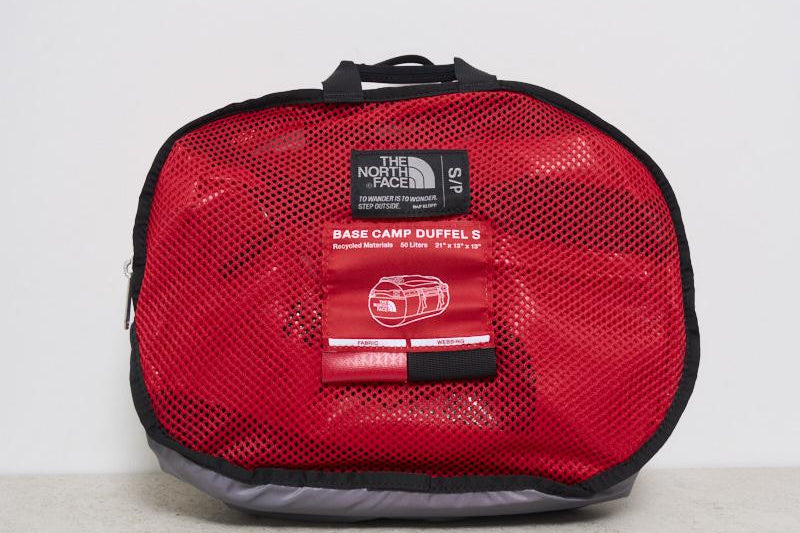 Borsone/Zaino Duffel Base S Camp rosso NF0A52ST 54A1 THE NORTH FACE 