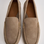 Mocassino uomo in suede beige 803932196 001 RALPH LAUREN 