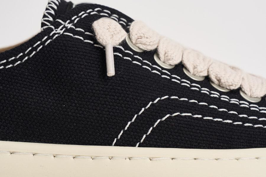 Sneakers uomo in canvas nera 100788 01JETBLACK REPRESENT 