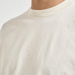 T-shirt uomo con stampa bianca 2100001 S0E14V0093 STONE ISLAND 