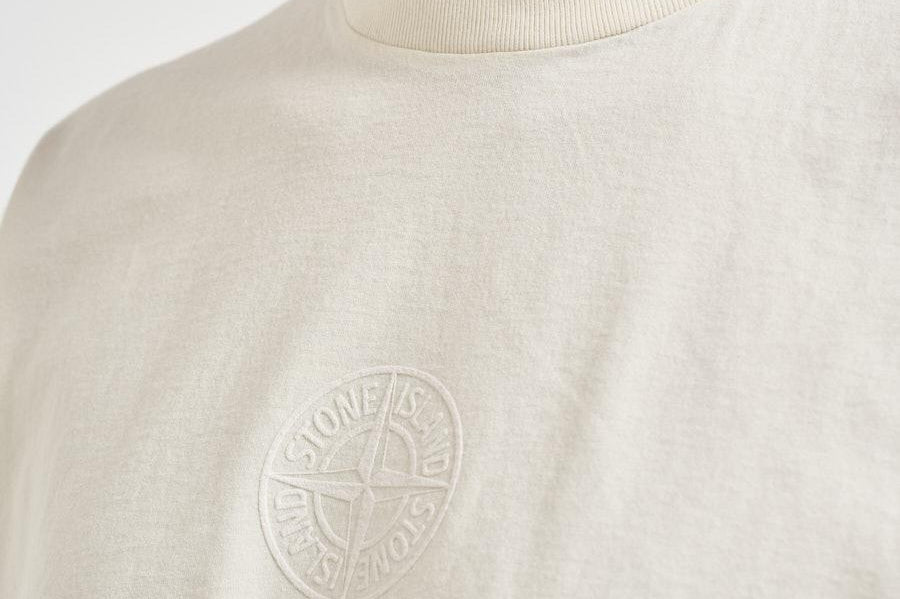T-shirt uomo con stampa bianca 2100001 S0E14V0093 STONE ISLAND 