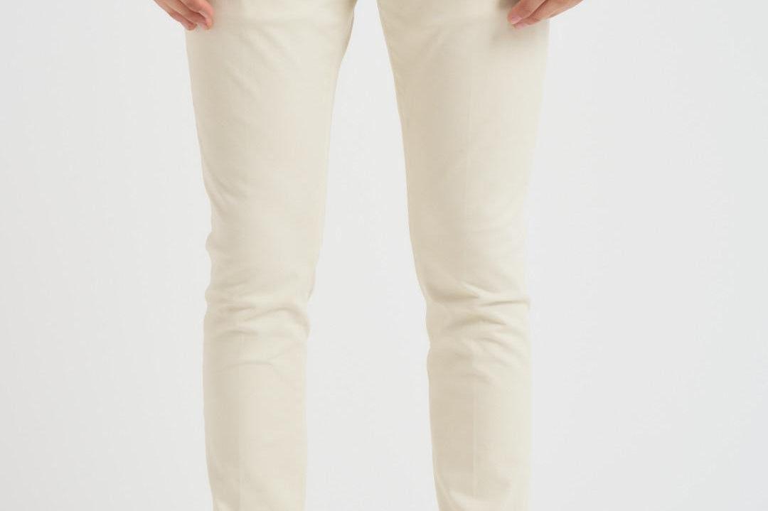 Pantalone uomo Gaubert Chino sabbia UP235 GS043U005 DONDUP 