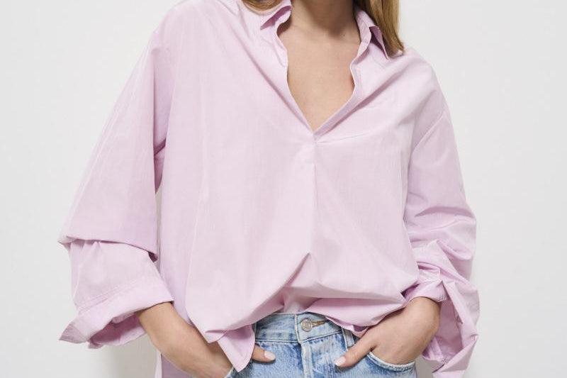 Camicia donna rosa Oyster 13572 OYSTER2064 FORTE FORTE 