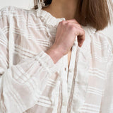 Camicia donna in pizzo bianca HT0817FA D1J05E20WH MARANT ETOILE 