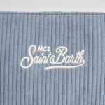 Pochette donna Parisienne Corduroy a coste celeste PARISIENNE COURD36 MC2 SAINT BARTH 