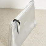 Pochette donna argento laminata 15600 51 RAINS 