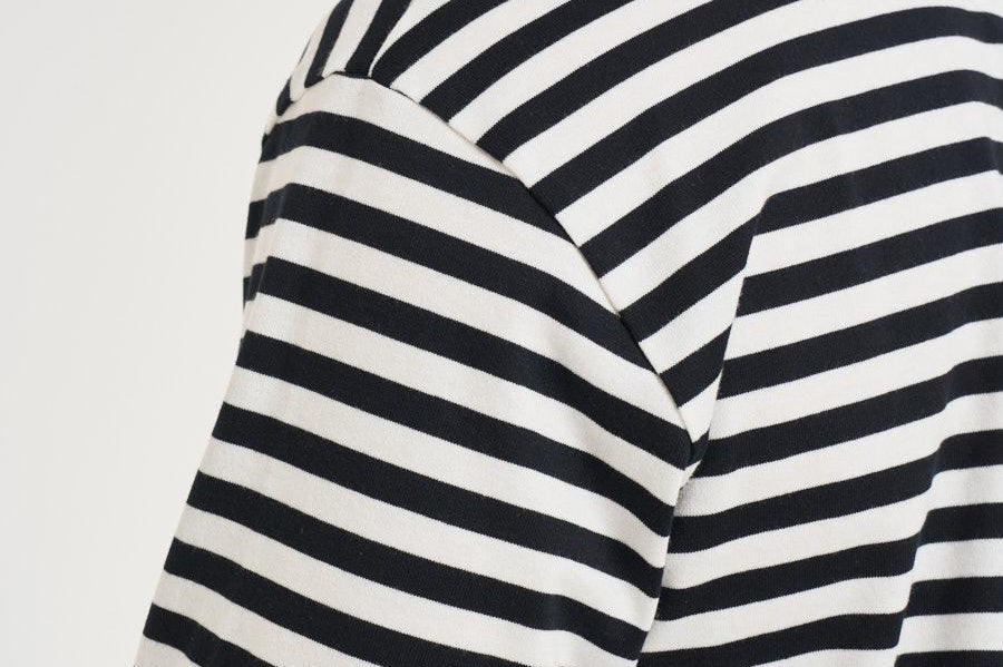Maglia uomo a righe bianca e nera T164 BLACKWHITE COMME DES GARCON PLAY 