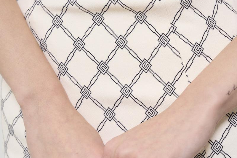 Abito mini donna bianco ABS55 E84 ELISABETTA FRANCHI 