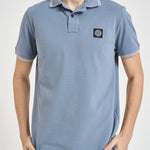 Polo uomo manica corta celeste 2200010 S0018V0024 STONE ISLAND 