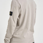 Maglia uomo girocollo grigio chiaro 5100062 S00B9V0061 STONE ISLAND 