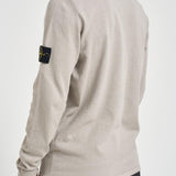 Maglia uomo girocollo grigio chiaro 5100062 S00B9V0061 STONE ISLAND 