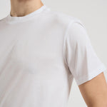 T-shirt uomo bianca SH000760 BIANCO ACCADEMIE TESSILI 