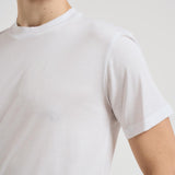 T-shirt uomo bianca SH000760 BIANCO ACCADEMIE TESSILI 