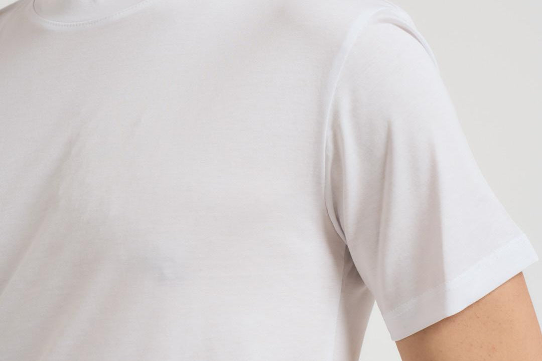 T-shirt uomo bianca SH000760 BIANCO ACCADEMIE TESSILI 