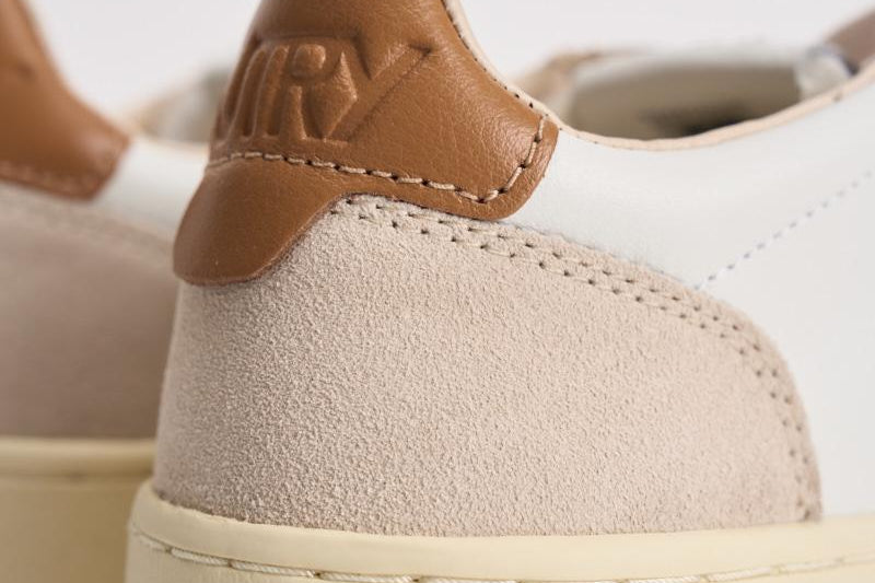 Sneakers donna Medalist panna, beige e cammello AULW LS02 AUTRY 