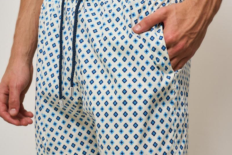Costume uomo fantasia blu REFINED TIE10 MC2 SAINT BARTH 