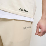 Camicia uomo in cotone panna LDM310155 215215IVORY LES DEUX 
