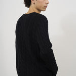 Maglia uomo nera girocollo 710775885 012 RALPH LAUREN 