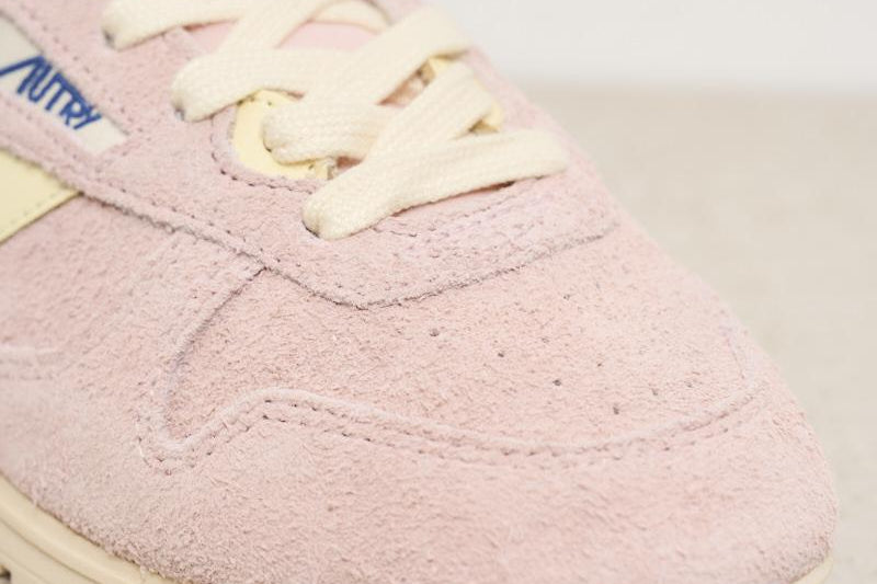 Sneakers donna Windspin in suede rosa SLWU B11 AUTRY 