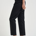 Pantalone donna con risvolto nero ALICE LONG CRSILKNERO BERWICH 