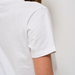 T-shirt donna girocollo bianca EMILIE 03994H MC2 SAINT BARTH 