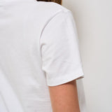T-shirt donna girocollo bianca EMILIE 03994H MC2 SAINT BARTH 