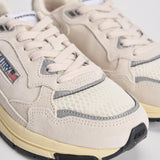 Sneakers donna Hyperway Low bianca e grigia HYLW UM10 AUTRY 