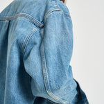 Camicia donna Paxton over in denim chiaro 11690 WHD9BALTICBLUE ANINE BING 