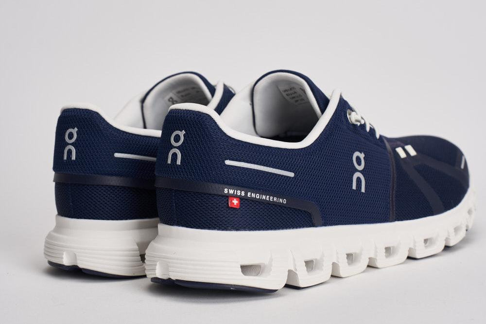 Sneakers uomo Cloud 6 blu 3MF10070692 MIDNIGHTWHITE ON RUNNING 