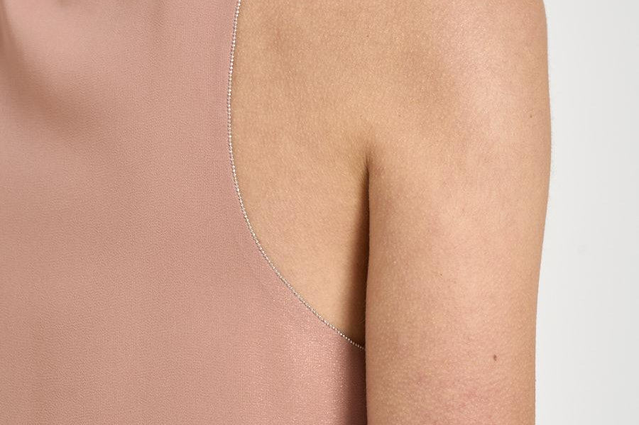 Top donna smanicato rosa E08638 57M PESERICO 