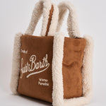 Borsa donna Vanity mini Shearling cammello VANITYMNSHEAR 1910 MC2 SAINT BARTH 