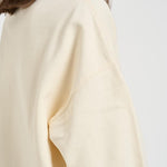 Felpa donna girocollo ecru 12486 ECRU ANINE BING 
