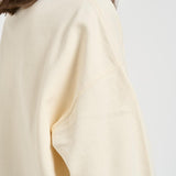 Felpa donna girocollo ecru 12486 ECRU ANINE BING 