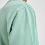Felpa uomo girocollo verde acqua 710916689 012 RALPH LAUREN 