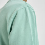 Felpa uomo girocollo verde acqua 710916689 012 RALPH LAUREN 
