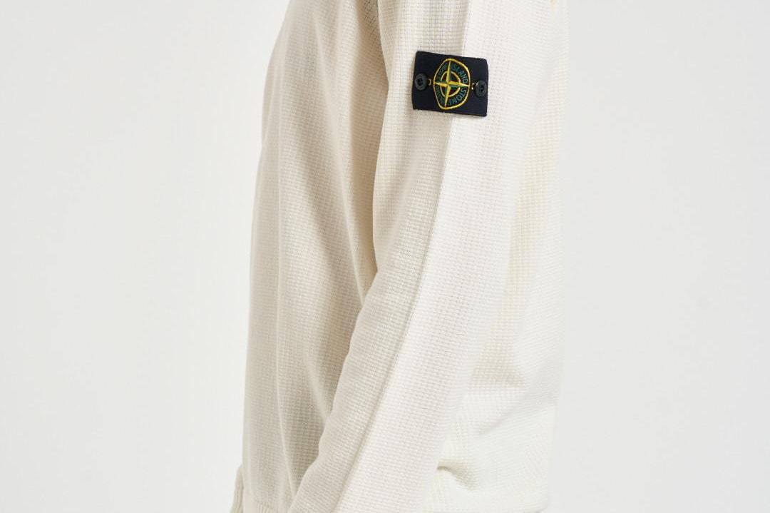Maglia uomo girocollo bianca 5100023 S01B2V0093 STONE ISLAND 
