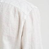 Camicia uomo in lino bianco TB0AD2DC3 100 TIMBERLAND 
