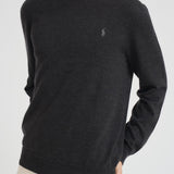 Maglia uomo girocollo antracite 710946143 003 RALPH LAUREN 
