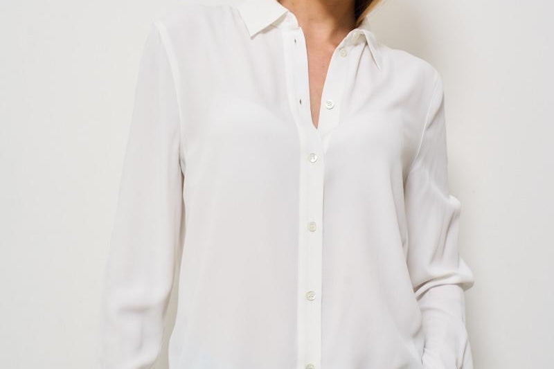 Camicia donna Nora bianca 104011 A207Z00 PINKO 