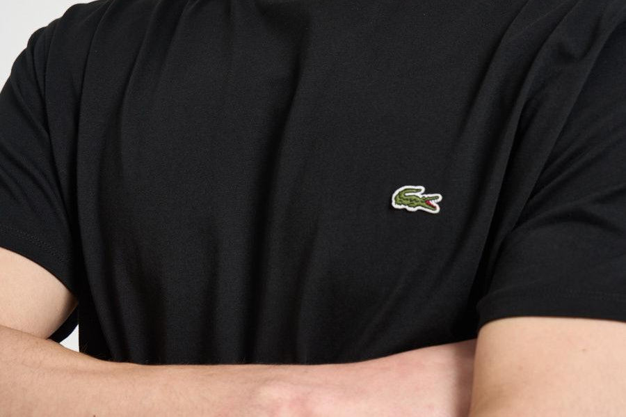 T-shirt uomo girocollo nero TH6709 031 LACOSTE 